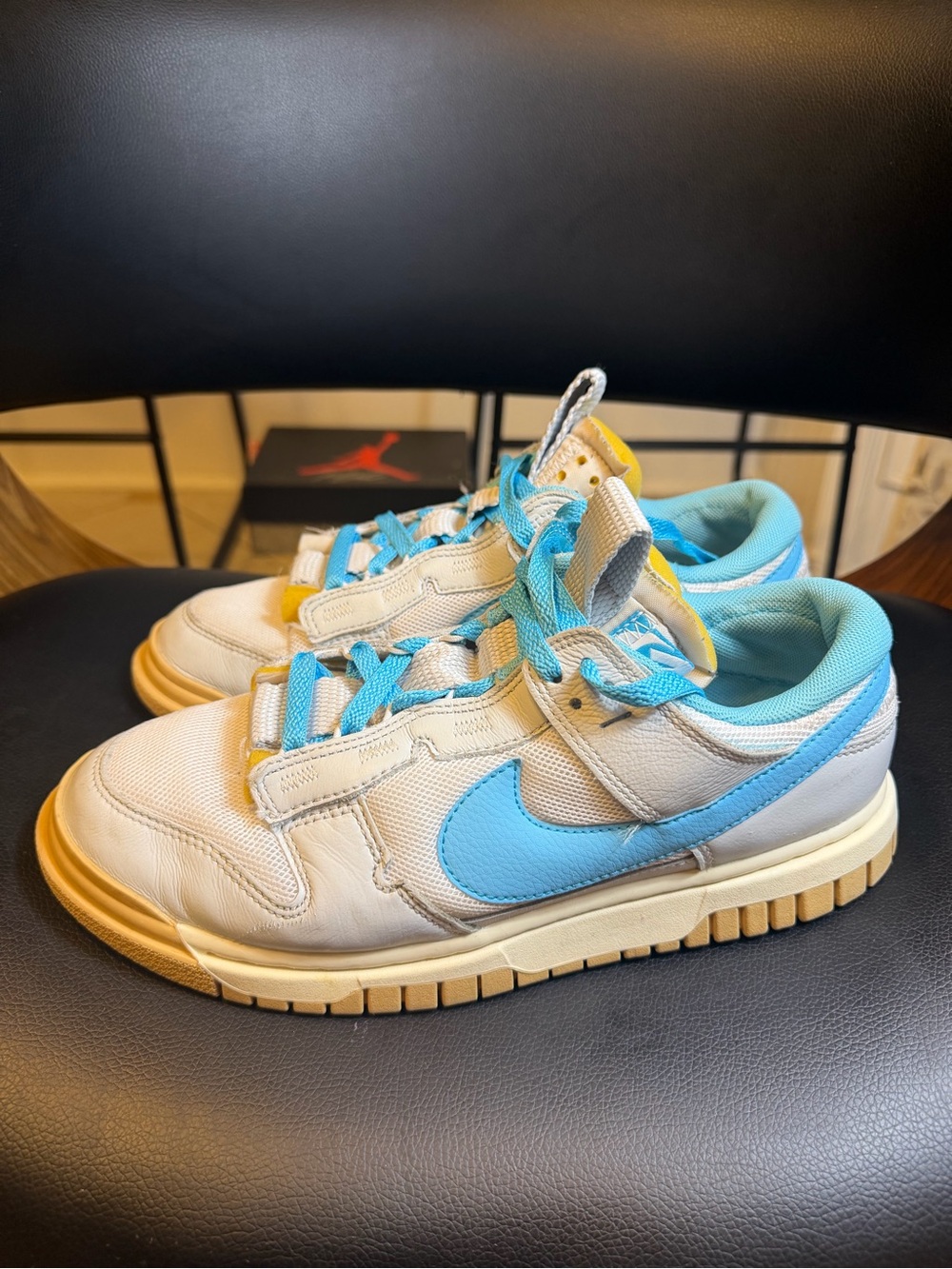 Nike Air Dunk Low Jumbo 'Photon Dust Baltic Blue' (Style Code: DV0821-103)Sz8